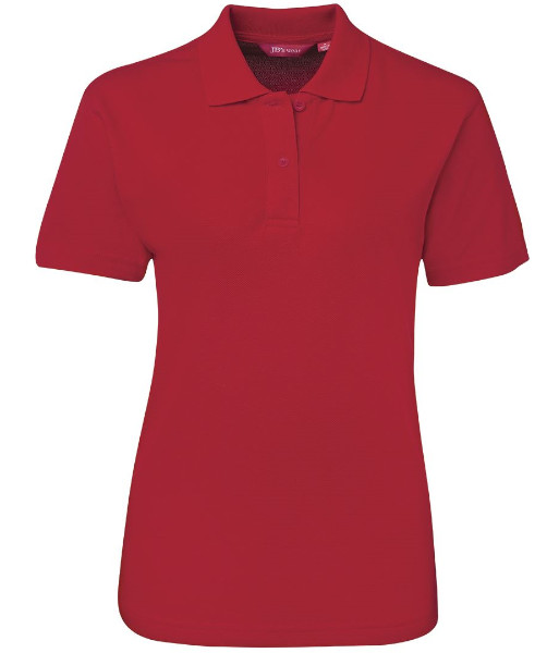 2LPS JB’s Ladies Polo, Red, Sizes 6 to 24