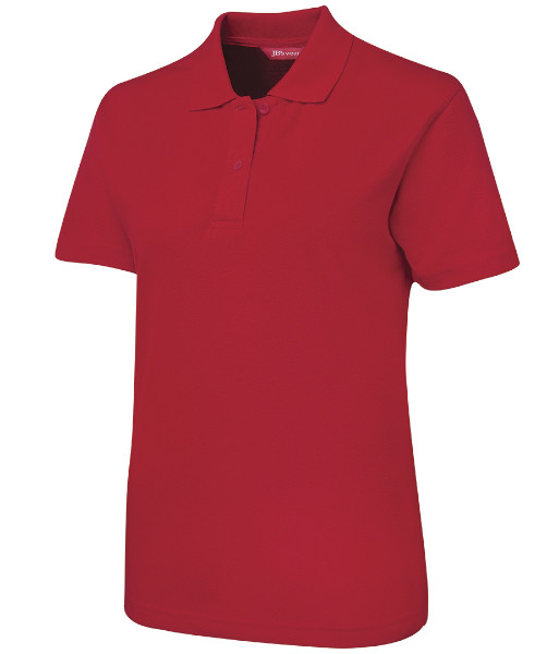 2LPS JB’s Ladies Polo, Red, Sizes 6 to 24
