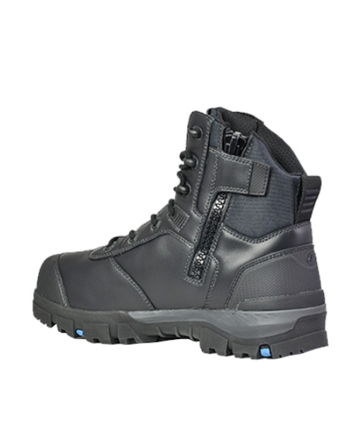 804-66031 Bata Avenger Zip Sided Carbon Toe Safety Boot, Black, Sizes 3 to 14
