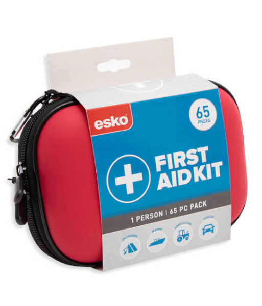 EFAK-S Esko First Aid Kit, 1-Person, 65pc