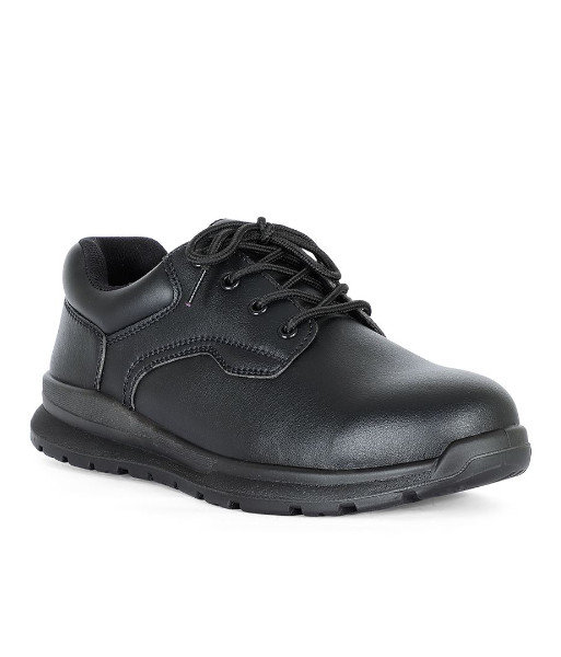 9C4 JB’s Microfibre Lace Up Safety Shoe, Black, Sizes 3 to 13