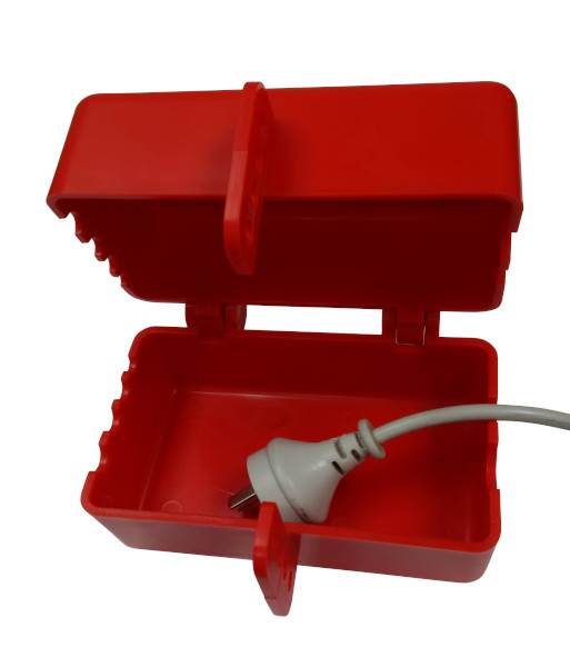 VLE702 Caution IN2SAFE Electrical Plug Lockout – 97 x 95 x 170mm