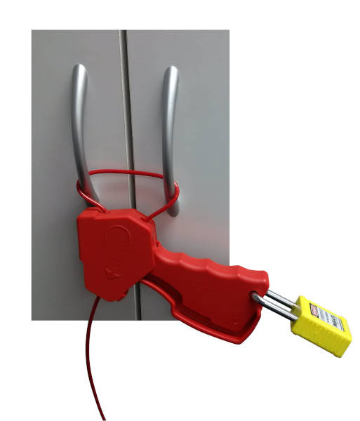 VLE703 Caution IN2SAFE Universal Cable Lockout – 3.5mm x 2.4m