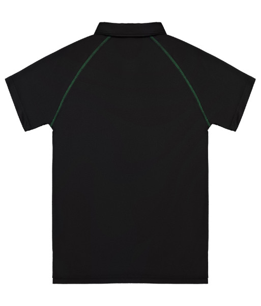 XTP Cloke Short Sleeve XT Performance Polo, Black/Kelly, Sizes S to 5XL