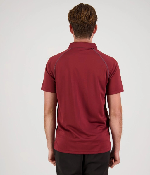 XTP Cloke Short Sleeve XT Performance Polo, Maroon, Sizes S to 5XL