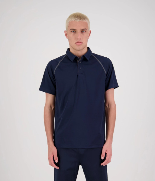 XTP Cloke Short Sleeve XT Performance Polo, Navy/Grey, Sizes S to 5XL