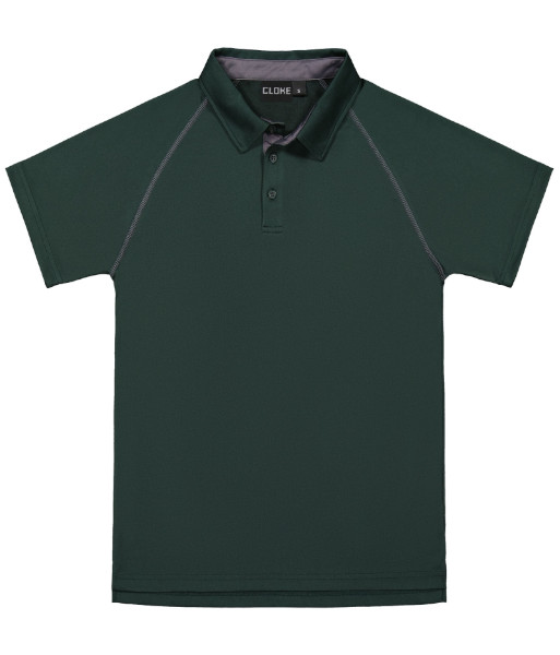 XTPK Cloke Kids Short Sleeve XT Performance Polo, Bottle, Sizes 6 to 14