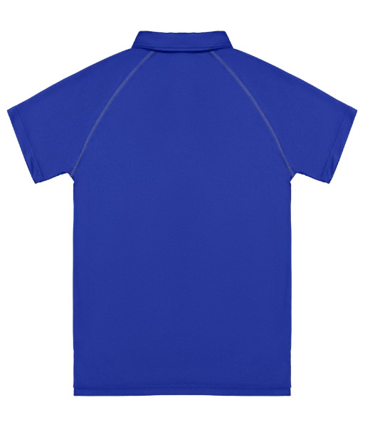 XTPK Cloke Kids Short Sleeve XT Performance Polo, Deep Royal, Sizes 6 to 14