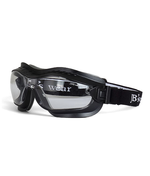 8H005 JB’s Sealer Spec, Clear Lens/Black Frame – Anti Scratch