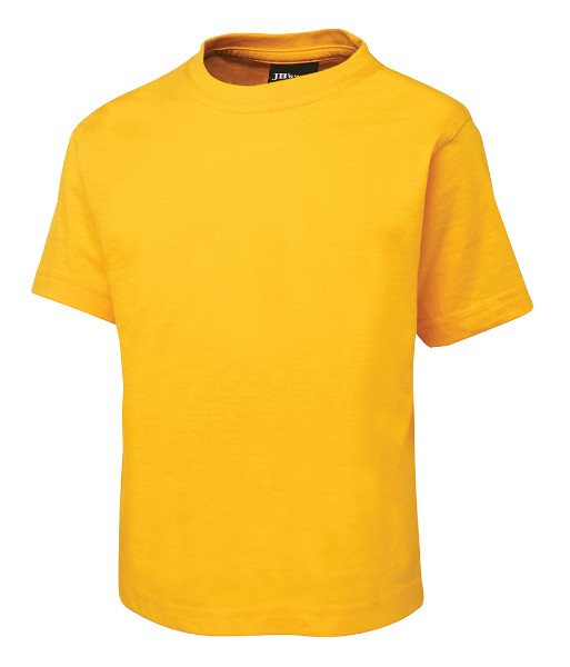 1KT JB’s Kids Cotton Tee, Gold, Sizes 2 to 14