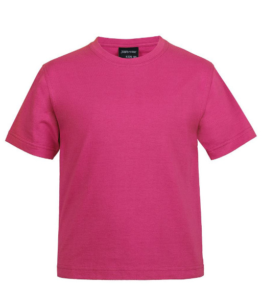1KT JB’s Kids Cotton Tee, Hot Pink, Sizes 2 to 14