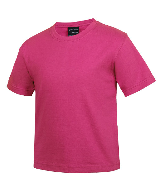 1KT JB’s Kids Cotton Tee, Hot Pink, Sizes 2 to 14