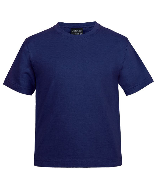 1KT JB’s Kids Cotton Tee, Jnr Navy, Sizes 2 to 14