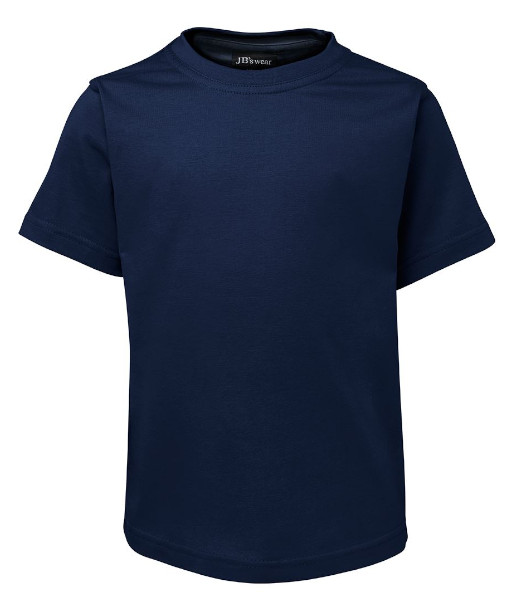 1KT JB’s Kids Cotton Tee, Jnr Navy, Sizes 2 to 14