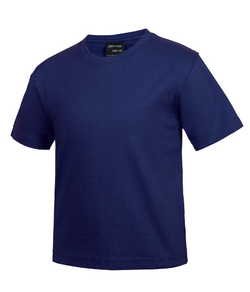 1KT JB’s Kids Cotton Tee, Jnr Navy, Sizes 2 to 14