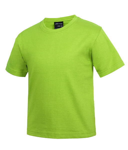 1KT JB’s Kids Cotton Tee, Lime, Sizes 2 to 14
