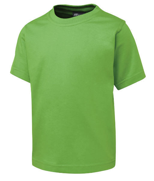 1KT JB’s Kids Cotton Tee, Lime, Sizes 2 to 14