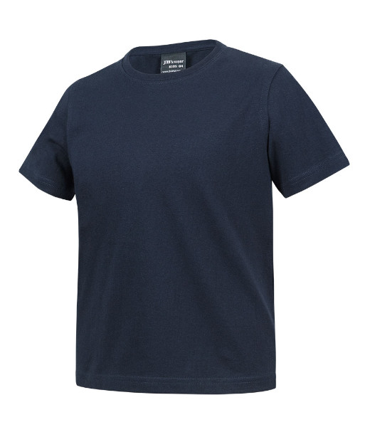 1KT JB’s Kids Cotton Tee, Navy, Sizes 2 to 14