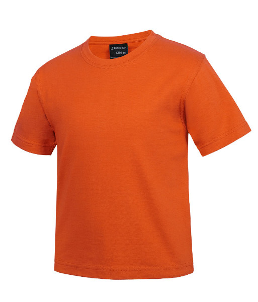 1KT JB’s Kids Cotton Tee, Orange, Sizes 2 to 14