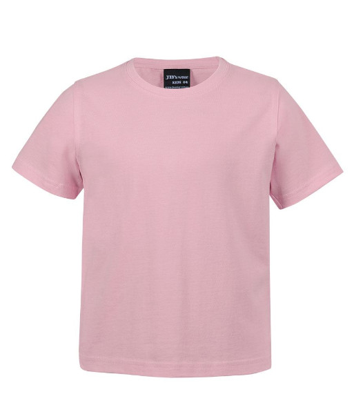 1KT JB’s Kids Cotton Tee, Soft Pink, Sizes 2 to 14