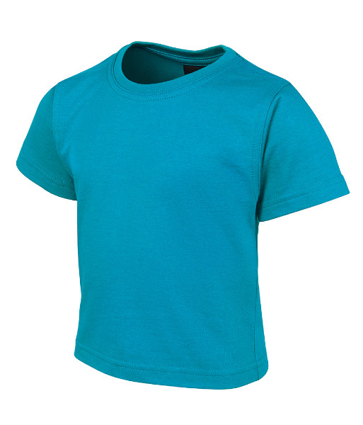 1T1 JB’s Infant Cotton Tee, Aqua, Sizes 00 to 1