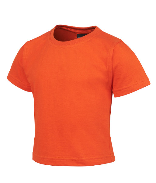1T1 JB’s Infant Cotton Tee, Orange, Sizes 00 to 1