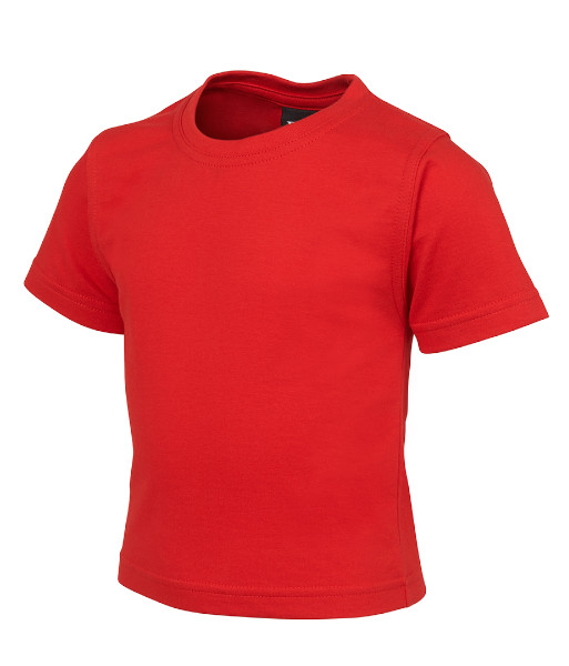 1T1 JB’s Infant Cotton Tee, Red, Sizes 00 to 1