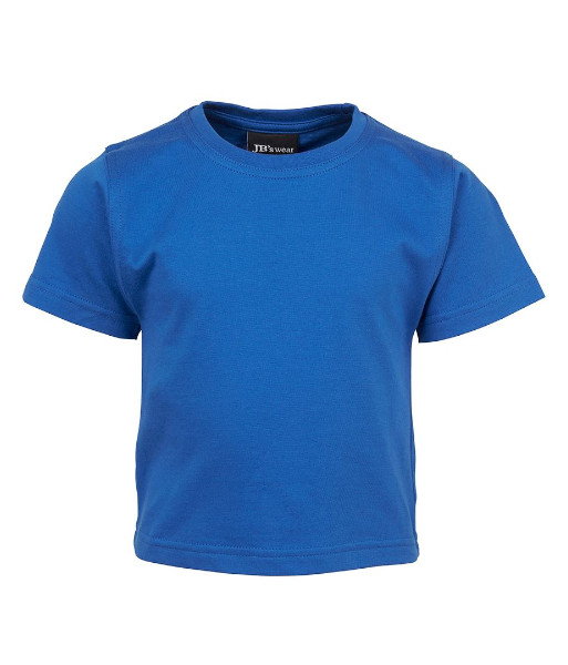1T1 JB’s Infant Cotton Tee, Royal, Sizes 00 to 1