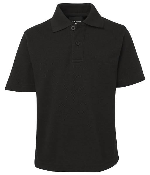 2KP JB’s Kids 210 Polo, Black, Sizes 2 to 14