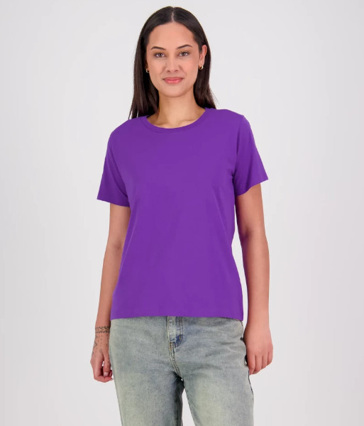 T203 Cloke Womens Silhouette Tee V2, Purple, Sizes 8 to 22