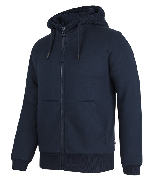 3SHP JB’s Premium Full Zip 670gsm Shepherd Hoodie, Navy/Navy, Sizes S to 5XL