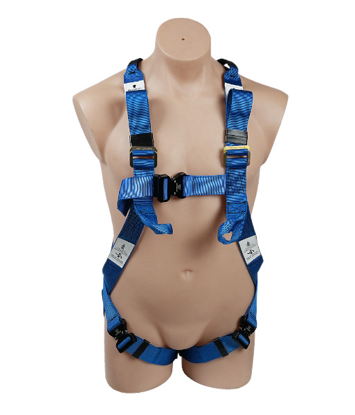 SBE3KQR Amtech Full Body Harness with Confined Space Loops & Quick Release Buckles, Sizes S to 5XL