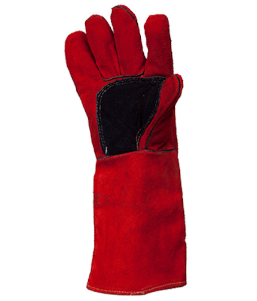 671005 Safe-T-Tec Western Red Welder Gloves, Sizes OSFA (sold per 12 pairs)