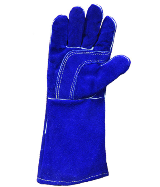 671006 Safe-T-Tec Blue Flame Welder Gloves, Sizes OSFA (sold per 12 pairs)
