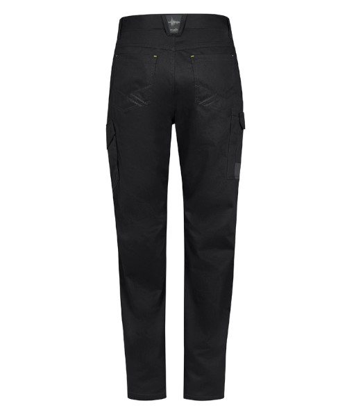 ZP145S Syzmik Mens Summer Cargo Pant (Stout), Black, Sizes 87S to 132S