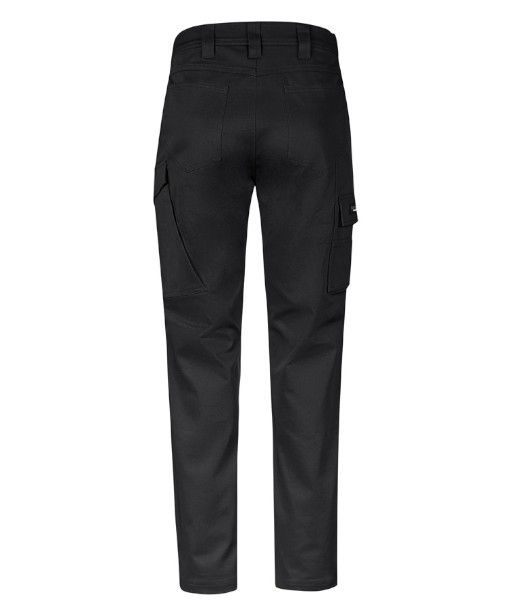 ZP230 Syzmik Mens Essential Stretch Cargo Pant, Black, Sizes 72R to 132R