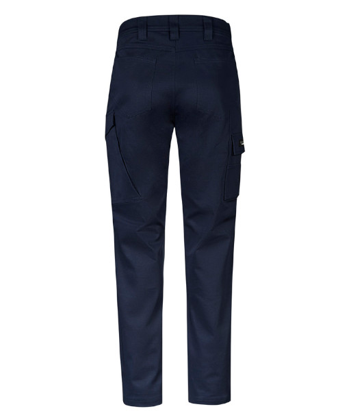 ZP230 Syzmik Mens Essential Stretch Cargo Pant, Navy, Sizes 72R to 132R