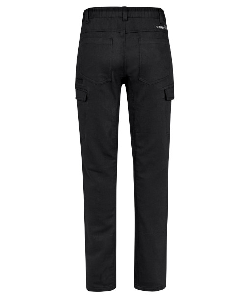 ZP444 Syzmik Mens Streetworx Comfort Pant, Black, Sizes 72 to 132