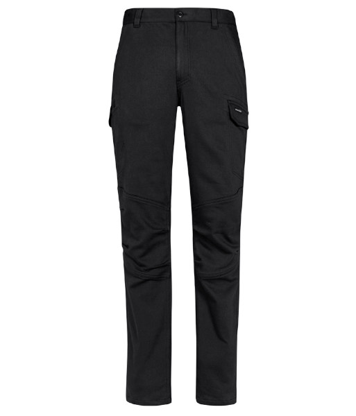 ZP444 Syzmik Mens Streetworx Comfort Pant, Black, Sizes 72 to 132