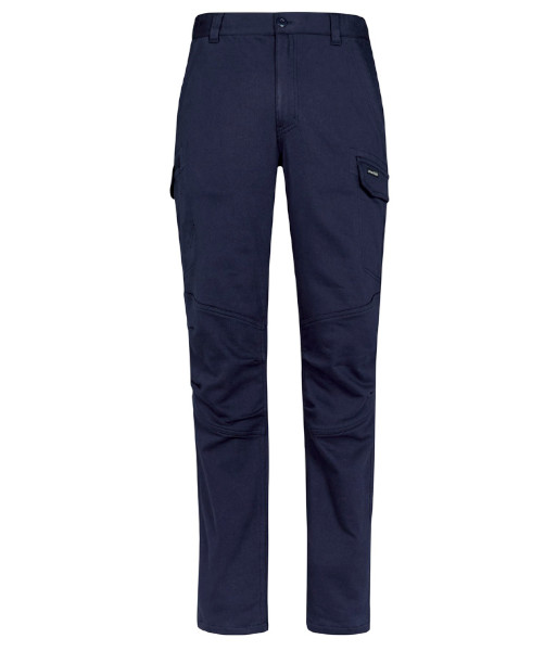 ZP444 Syzmik Mens Streetworx Comfort Pant, Navy, Sizes 72 to 132