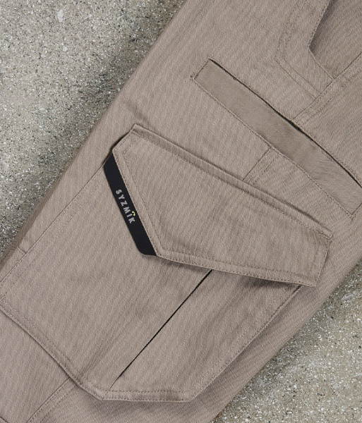 ZP604 Syzmik Mens Rugged Cooling Stretch Pant, Khaki, Sizes 72 to 132