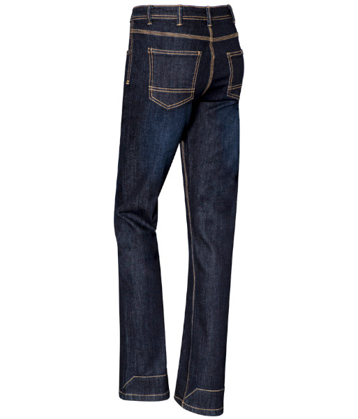 ZP707 Syzmik Womens Stretch Denim Work Jean, Blue Denim, Sizes 4 to 24