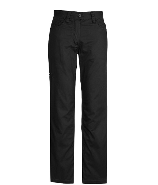 ZWL002 Syzmik Womens Plain Utility Pant, Black, Sizes 4 to 24