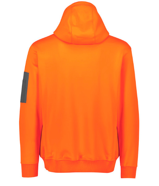 ZT667 Syzmik Unisex Day Only Water Resistance Hoodie, Orange, Sizes 2XS to 7XL