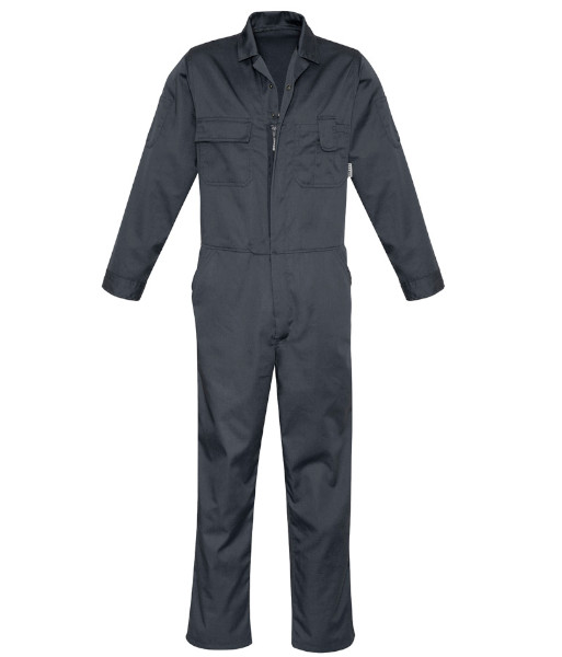 ZC503 Syzmik Mens Service Overall, Charcoal, Sizes 3 to 12