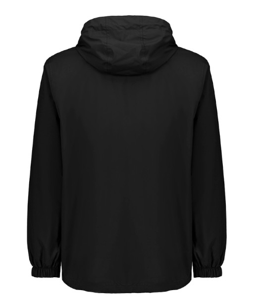 ZJ260 Syzmik Unisex Super Light Packable Rain Jacket, Black, Sizes 2XS to 7XL