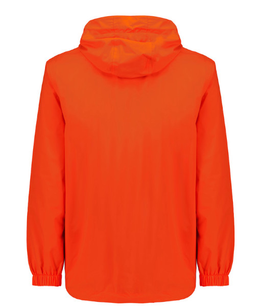 ZJ260 Syzmik Unisex Super Light Packable Rain Jacket, Orange, Sizes 2XS to 7XL