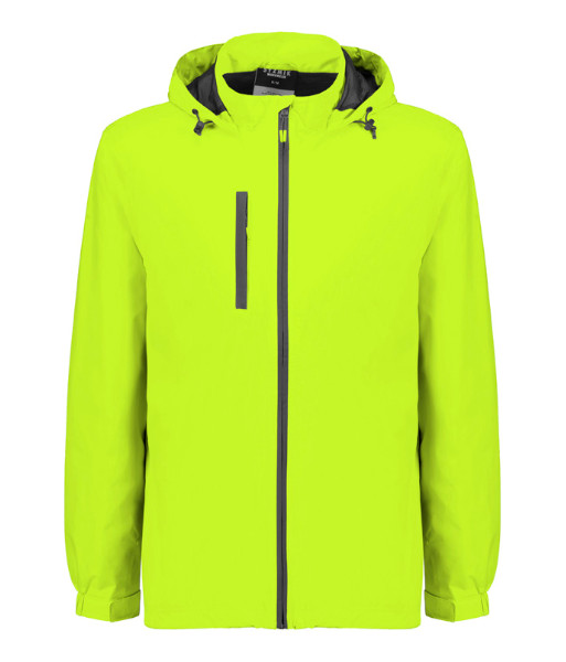 ZJ260 Syzmik Unisex Super Light Packable Rain Jacket, Yellow, Sizes 2XS to 7XL