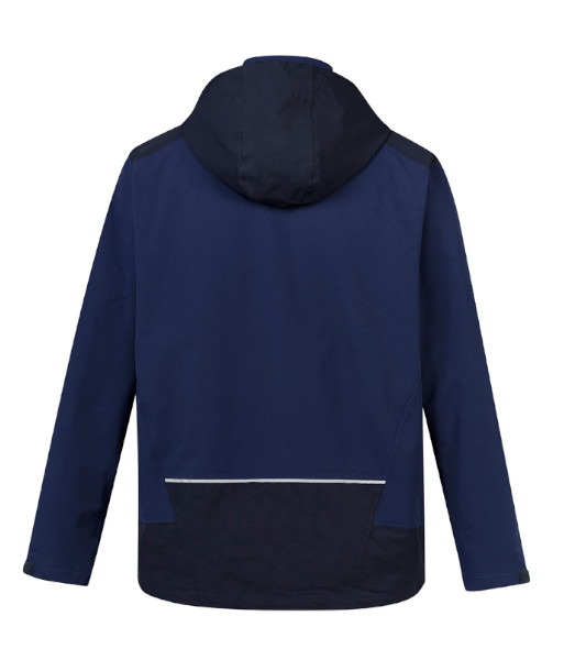 ZJ310 Syzmik Unisex Streetworx Stretch Waterproof Jacket, Navy/Dark Navy, Sizes 2XS to 7XL
