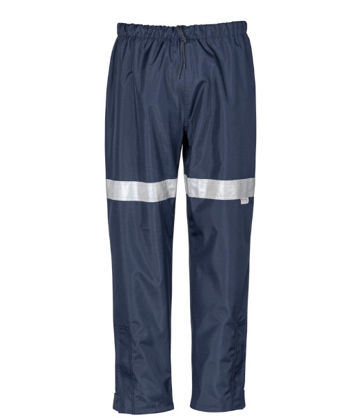 ZJ552 Syzmik Mens Hi Vis Taped Storm Pant, Navy, Sizes S to 7XL